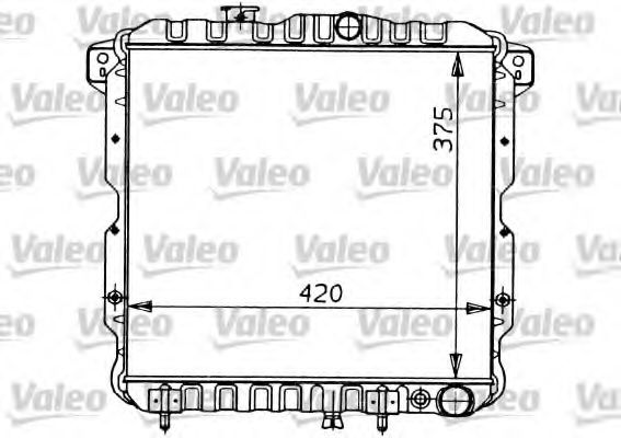 VALEO 819119 Радиатор, охлаждение двигателя для MITSUBISHI GALANT III (Митсубиши/митсубиси Галант 3) VALEO 819119 Радиатор, охлаждение двигателя для MITSUBISHI GALANT III (Митсубиши/митсубиси Галант 3)