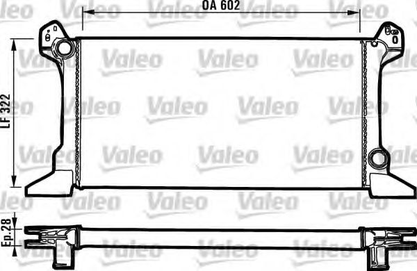 VALEO 819176 Радиатор, охлаждение двигателя для FORD TRANSIT (Форд Трансит) VALEO 819176 Радиатор, охлаждение двигателя для FORD TRANSIT (Форд Трансит)