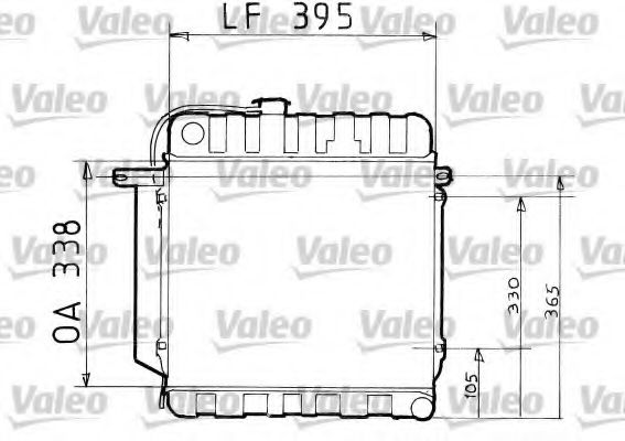 VALEO 819204 Радиатор, охлаждение двигателя для BMW 3 (Бмв 3) VALEO 819204 Радиатор, охлаждение двигателя для BMW 3 (Бмв 3)