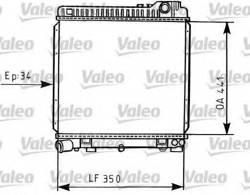 VALEO 819213 Радиатор, охлаждение двигателя для BMW 3 (Бмв 3) VALEO 819213 Радиатор, охлаждение двигателя для BMW 3 (Бмв 3)