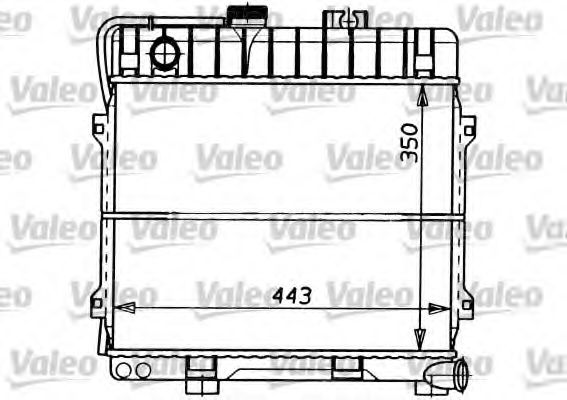 VALEO 819390 Радиатор, охлаждение двигателя для BMW 3 (Бмв 3) VALEO 819390 Радиатор, охлаждение двигателя для BMW 3 (Бмв 3)
