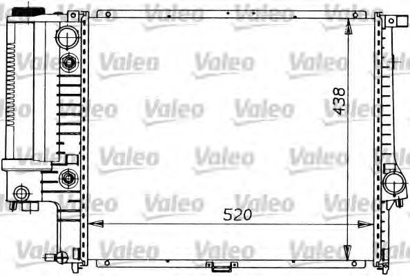 VALEO 819413 Радиатор, охлаждение двигателя для BMW 5 (Бмв 5) VALEO 819413 Радиатор, охлаждение двигателя для BMW 5 (Бмв 5)