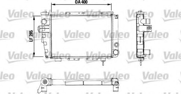 VALEO 883282 Радиатор, охлаждение двигателя для RENAULT LE CAR (Рено Лэ cар) VALEO 883282 Радиатор, охлаждение двигателя для RENAULT LE CAR (Рено Лэ cар)