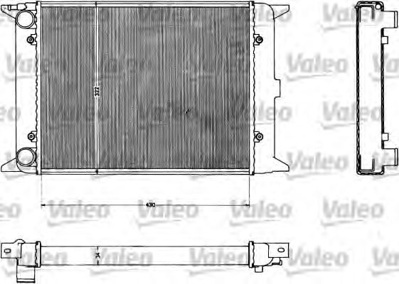 VALEO 883419 Радиатор, охлаждение двигателя для VOLKSWAGEN POLO (Фольксваген Поло) VALEO 883419 Радиатор, охлаждение двигателя для VOLKSWAGEN POLO (Фольксваген Поло)
