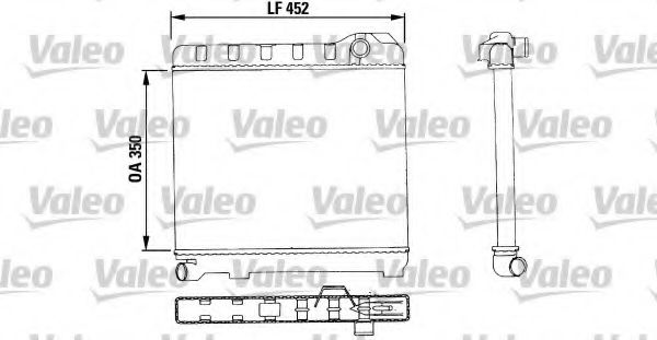 VALEO 883684 Радиатор, охлаждение двигателя для BMW 3 (Бмв 3) VALEO 883684 Радиатор, охлаждение двигателя для BMW 3 (Бмв 3)