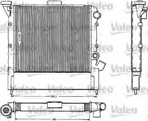 VALEO 883852 Радиатор, охлаждение двигателя для RENAULT SUPER 5 (Рено Супэр 5) VALEO 883852 Радиатор, охлаждение двигателя для RENAULT SUPER 5 (Рено Супэр 5)