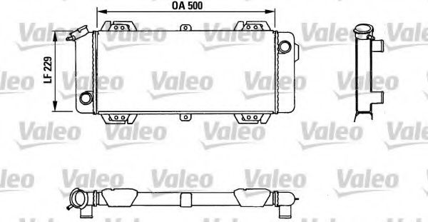 VALEO 883954 Радиатор, охлаждение двигателя для FORD FIESTA (Форд Фиэста) VALEO 883954 Радиатор, охлаждение двигателя для FORD FIESTA (Форд Фиэста)