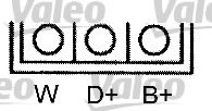 VALEO 437852 Генератор 