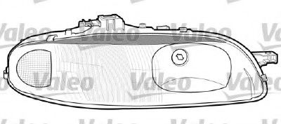 VALEO 086222 Основная фара для FIAT MAREA (Фиат Мареа) VALEO 086222 Основная фара для FIAT MAREA (Фиат Мареа)