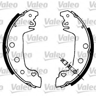 VALEO 562764 Тормозные колодоки для RENAULT ESPACE I (Рено Эспаcэ и) VALEO 562764 Тормозные колодоки для RENAULT ESPACE I (Рено Эспаcэ и)