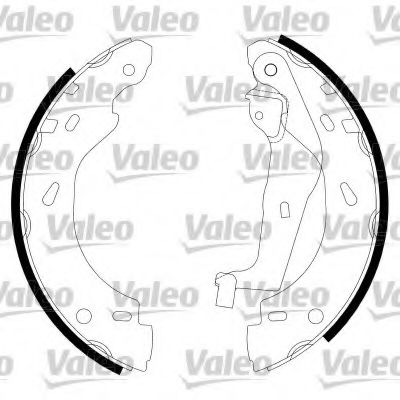 VALEO 554763 Тормозные колодоки для SMART FORTWO (Смарт Форту) VALEO 554763 Тормозные колодоки для SMART FORTWO (Смарт Форту)