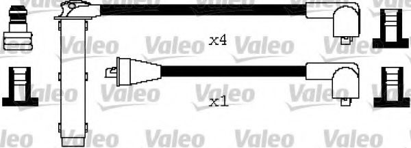 VALEO 346656 Комплект проводов зажигания для ROVER 400 (Ровер 400) VALEO 346656 Комплект проводов зажигания для ROVER 400 (Ровер 400)