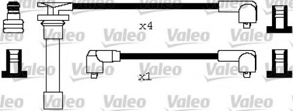 VALEO 346626 Комплект проводов зажигания для NISSAN PRIMERA (Ниссан Примера) VALEO 346626 Комплект проводов зажигания для NISSAN PRIMERA (Ниссан Примера)