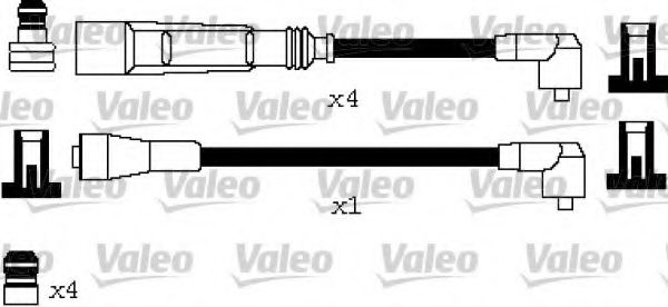 VALEO 346621 Комплект проводов зажигания для VOLKSWAGEN CADDY II (Фольксваген Кадди 2) VALEO 346621 Комплект проводов зажигания для VOLKSWAGEN CADDY II (Фольксваген Кадди 2)