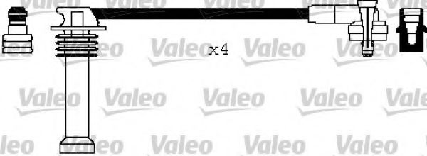 VALEO 346615 Комплект проводов зажигания для FORD MONDEO II (Форд Мондео 2) VALEO 346615 Комплект проводов зажигания для FORD MONDEO II (Форд Мондео 2)