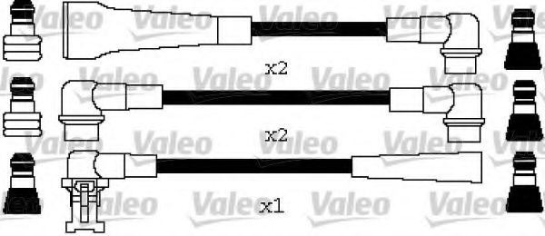 VALEO 346606 Комплект проводов зажигания для RENAULT (Рено) VALEO 346606 Комплект проводов зажигания для RENAULT (Рено)