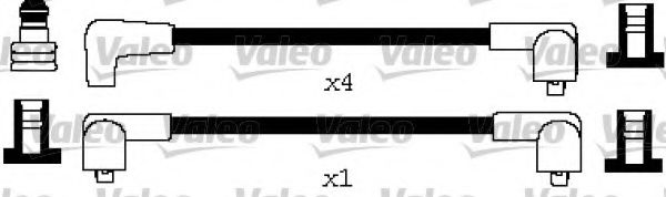 VALEO 346592 Комплект проводов зажигания для ROVER (Ровер) VALEO 346592 Комплект проводов зажигания для ROVER (Ровер)