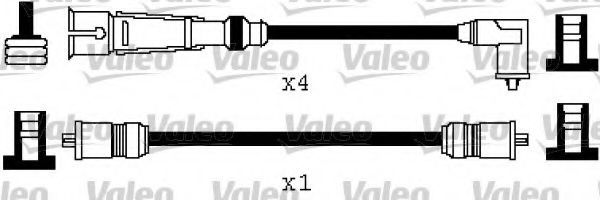 VALEO 346581 Комплект проводов зажигания для AUDI 100 (Ауди 100) VALEO 346581 Комплект проводов зажигания для AUDI 100 (Ауди 100)