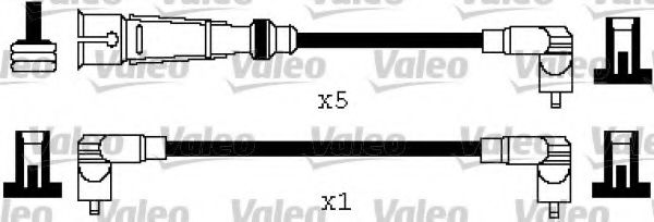 VALEO 346579 Комплект проводов зажигания для VOLKSWAGEN T4 MULTIVAN (Фольксваген Т4 мултиvан) VALEO 346579 Комплект проводов зажигания для VOLKSWAGEN T4 MULTIVAN (Фольксваген Т4 мултиvан)