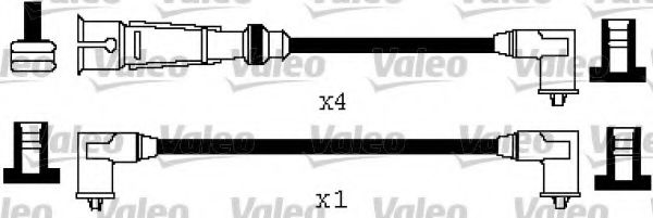 VALEO 346566 Комплект проводов зажигания для VOLKSWAGEN VANAGON III (Фольксваген Vанагон 3) VALEO 346566 Комплект проводов зажигания для VOLKSWAGEN VANAGON III (Фольксваген Vанагон 3)