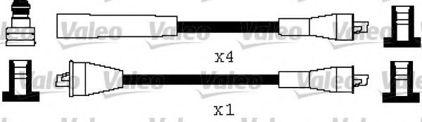 VALEO 346564 Комплект проводов зажигания для OPEL CORSA A (Опель Cорса а) VALEO 346564 Комплект проводов зажигания для OPEL CORSA A (Опель Cорса а)