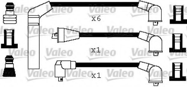 VALEO 346544 Комплект проводов зажигания для DODGE CARAVAN (Додж Караван) VALEO 346544 Комплект проводов зажигания для DODGE CARAVAN (Додж Караван)