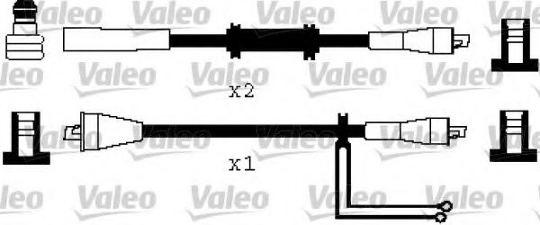 VALEO 346513 Комплект проводов зажигания для FIAT 500 (Фиат 500) VALEO 346513 Комплект проводов зажигания для FIAT 500 (Фиат 500)