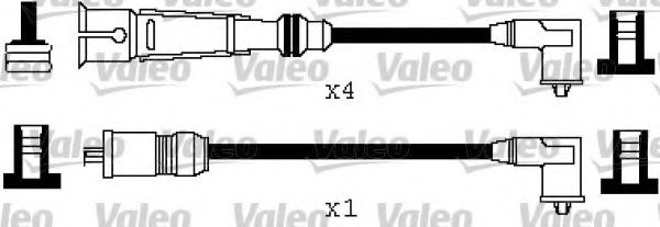 VALEO 346462 Комплект проводов зажигания для VOLKSWAGEN POLO (Фольксваген Поло) VALEO 346462 Комплект проводов зажигания для VOLKSWAGEN POLO (Фольксваген Поло)