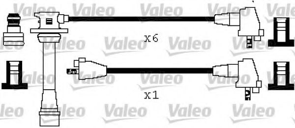 VALEO 346448 Комплект проводов зажигания для TOYOTA SCEPTER (Тойота/тоета Сcэптэр) VALEO 346448 Комплект проводов зажигания для TOYOTA SCEPTER (Тойота/тоета Сcэптэр)