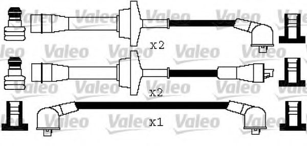 VALEO 346439 Комплект проводов зажигания для TOYOTA COROLLA (Тойота/тоета Cоролла) VALEO 346439 Комплект проводов зажигания для TOYOTA COROLLA (Тойота/тоета Cоролла)
