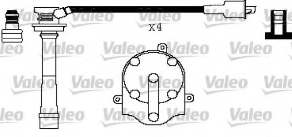 VALEO 346430 Комплект проводов зажигания для TOYOTA CARINA E (Тойота/тоета Карина е) VALEO 346430 Комплект проводов зажигания для TOYOTA CARINA E (Тойота/тоета Карина е)