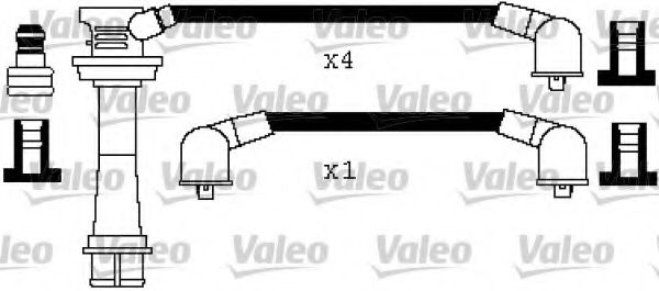 VALEO 346428 Комплект проводов зажигания для TOYOTA COROLLA SPRINTER (Тойота/тоета Cоролла спринтэр) VALEO 346428 Комплект проводов зажигания для TOYOTA COROLLA SPRINTER (Тойота/тоета Cоролла спринтэр)