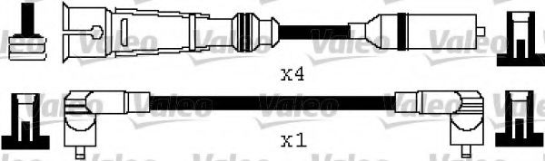 VALEO 346417 Комплект проводов зажигания для AUDI 90 (Ауди 90) VALEO 346417 Комплект проводов зажигания для AUDI 90 (Ауди 90)