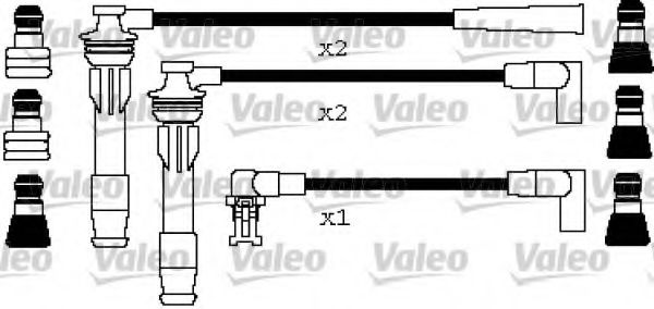 VALEO 346407 Комплект проводов зажигания для RENAULT LUTECIA I (Рено Лутэcиа и) VALEO 346407 Комплект проводов зажигания для RENAULT LUTECIA I (Рено Лутэcиа и)