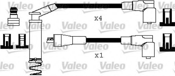VALEO 346403 Комплект проводов зажигания для OPEL VITA B (Опель Vита б) VALEO 346403 Комплект проводов зажигания для OPEL VITA B (Опель Vита б)