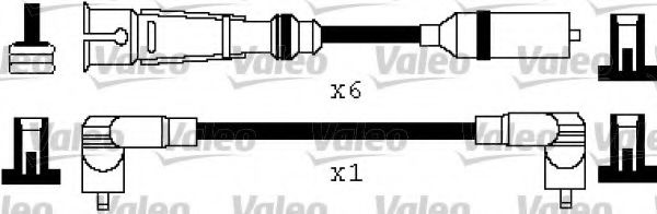 VALEO 346386 Комплект проводов зажигания для VOLKSWAGEN LT 28-35 I (Фольксваген Лт 28-35 и) VALEO 346386 Комплект проводов зажигания для VOLKSWAGEN LT 28-35 I (Фольксваген Лт 28-35 и)