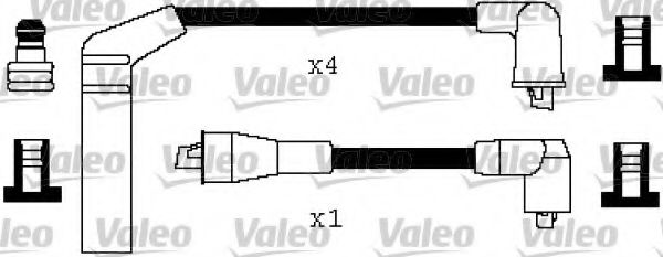VALEO 346329 Комплект проводов зажигания для MITSUBISHI COLT II (Митсубиши/митсубиси Cолт 2) VALEO 346329 Комплект проводов зажигания для MITSUBISHI COLT II (Митсубиши/митсубиси Cолт 2)