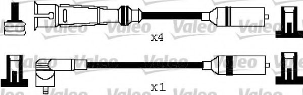 VALEO 346320 Комплект проводов зажигания для AUDI 90 (Ауди 90) VALEO 346320 Комплект проводов зажигания для AUDI 90 (Ауди 90)