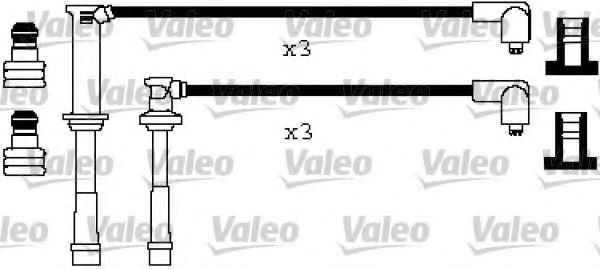 VALEO 346283 Комплект проводов зажигания для MAZDA 323 F V (Мазда 323 ф5) VALEO 346283 Комплект проводов зажигания для MAZDA 323 F V (Мазда 323 ф5)
