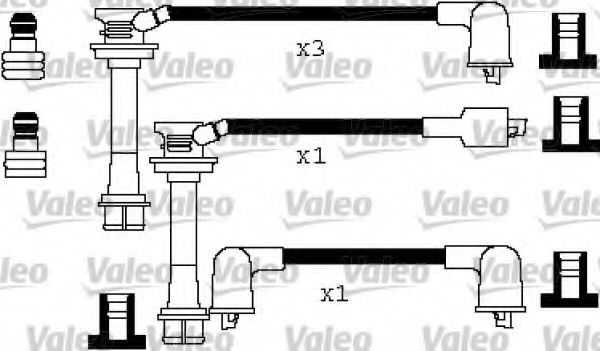 VALEO 346252 Комплект проводов зажигания для TOYOTA COROLLA SPRINTER (Тойота/тоета Cоролла спринтэр) VALEO 346252 Комплект проводов зажигания для TOYOTA COROLLA SPRINTER (Тойота/тоета Cоролла спринтэр)