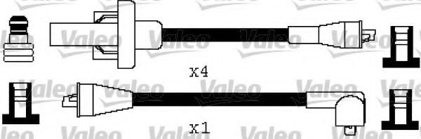 VALEO 346222 Комплект проводов зажигания для RENAULT LE CAR (Рено Лэ cар) VALEO 346222 Комплект проводов зажигания для RENAULT LE CAR (Рено Лэ cар)