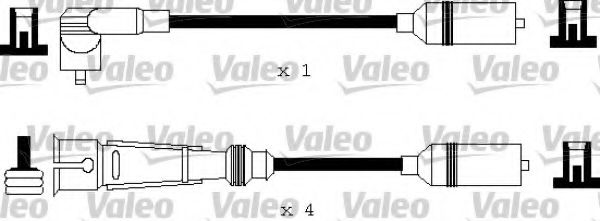 VALEO 346179 Комплект проводов зажигания для AUDI 90 (Ауди 90) VALEO 346179 Комплект проводов зажигания для AUDI 90 (Ауди 90)