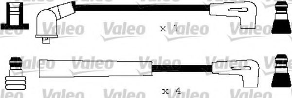 VALEO 346155 Комплект проводов зажигания для FORD GRANADA I (Форд Гранада и) VALEO 346155 Комплект проводов зажигания для FORD GRANADA I (Форд Гранада и)