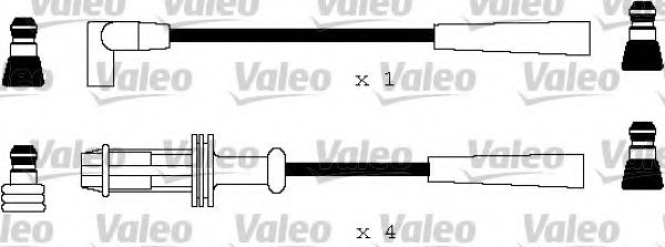 VALEO 346135 Комплект проводов зажигания для PEUGEOT 205 II (Пежо 205 2) VALEO 346135 Комплект проводов зажигания для PEUGEOT 205 II (Пежо 205 2)