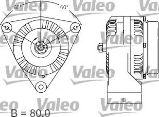 VALEO 437486 Генератор D 2866 LF21 для MAN NL (Ман Нл) VALEO 437486 Генератор D 2866 LF21 для MAN NL (Ман Нл)