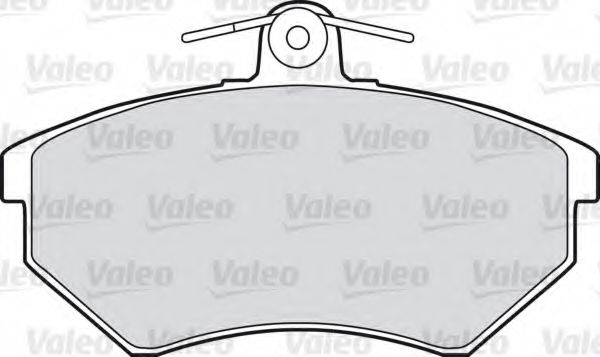 VALEO 551616 Тормозные колодки для VOLKSWAGEN (Фольксваген) VALEO 551616 Тормозные колодки для VOLKSWAGEN (Фольксваген)