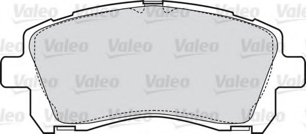 VALEO 598530 Тормозные колодки для SUBARU LIBERTY III (Субару Либэртъ 3) VALEO 598530 Тормозные колодки для SUBARU LIBERTY III (Субару Либэртъ 3)