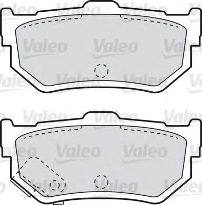VALEO 551695 Тормозные колодки для HONDA PRELUDE III (Хонда Прэлудэ 3) VALEO 551695 Тормозные колодки для HONDA PRELUDE III (Хонда Прэлудэ 3)