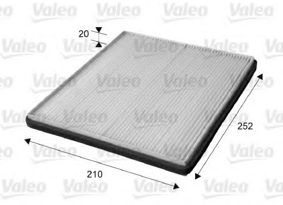VALEO 715655 Фильтр, воздух во внутренном пространстве для ALFA ROMEO 166 (Альфа ромео 166) VALEO 715655 Фильтр, воздух во внутренном пространстве для ALFA ROMEO 166 (Альфа ромео 166)