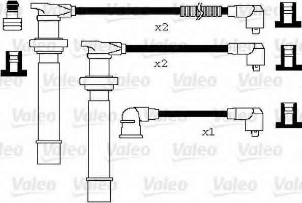 VALEO 346077 Комплект проводов зажигания для NISSAN PRIMERA (Ниссан Примера) VALEO 346077 Комплект проводов зажигания для NISSAN PRIMERA (Ниссан Примера)